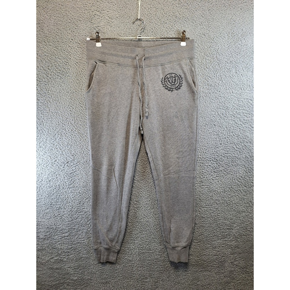 True Religion Jogger Mens Small Gray Sweatpants Logo Graphic Athleisure Casual